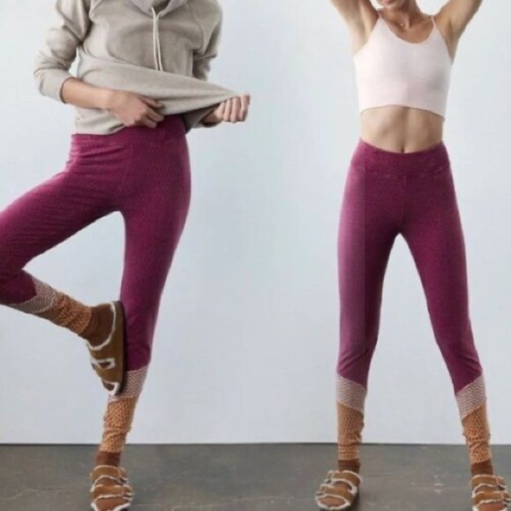 Anthropologie Saturday Sunday boho leggings